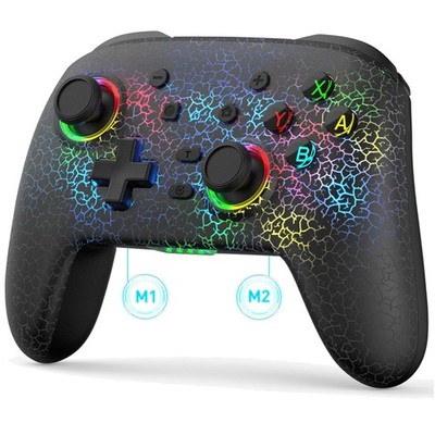 Wireless Game Controller, Compatible with PC, Switch, PS4, Smartphone, Bluetooth