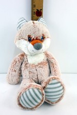 Aurora World Ebba 15" Felton Fox Stuffed Animal Plush Frosted Orange Gray
