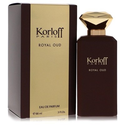 Korloff Royal Oud by Korloff Eau De Parfum Spray (Unisex) 3 oz For Women Brand 
