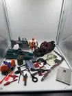 Vintage Action figure Toy Lot Weapons Accessories Vehicle GI Joe Ghostbuster Etc