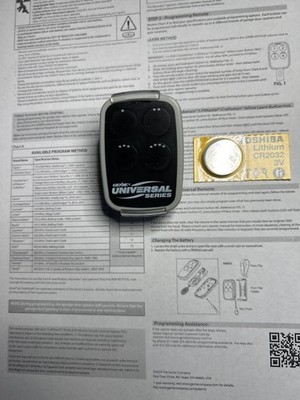 Ryobi GDA100 garage door opener remote Control by Genie G4UTG Universal remote