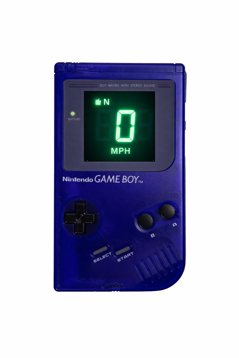 Coque Gameboy Pocket Transparente Bleue – Protection Console – Neuve Sans Boîte