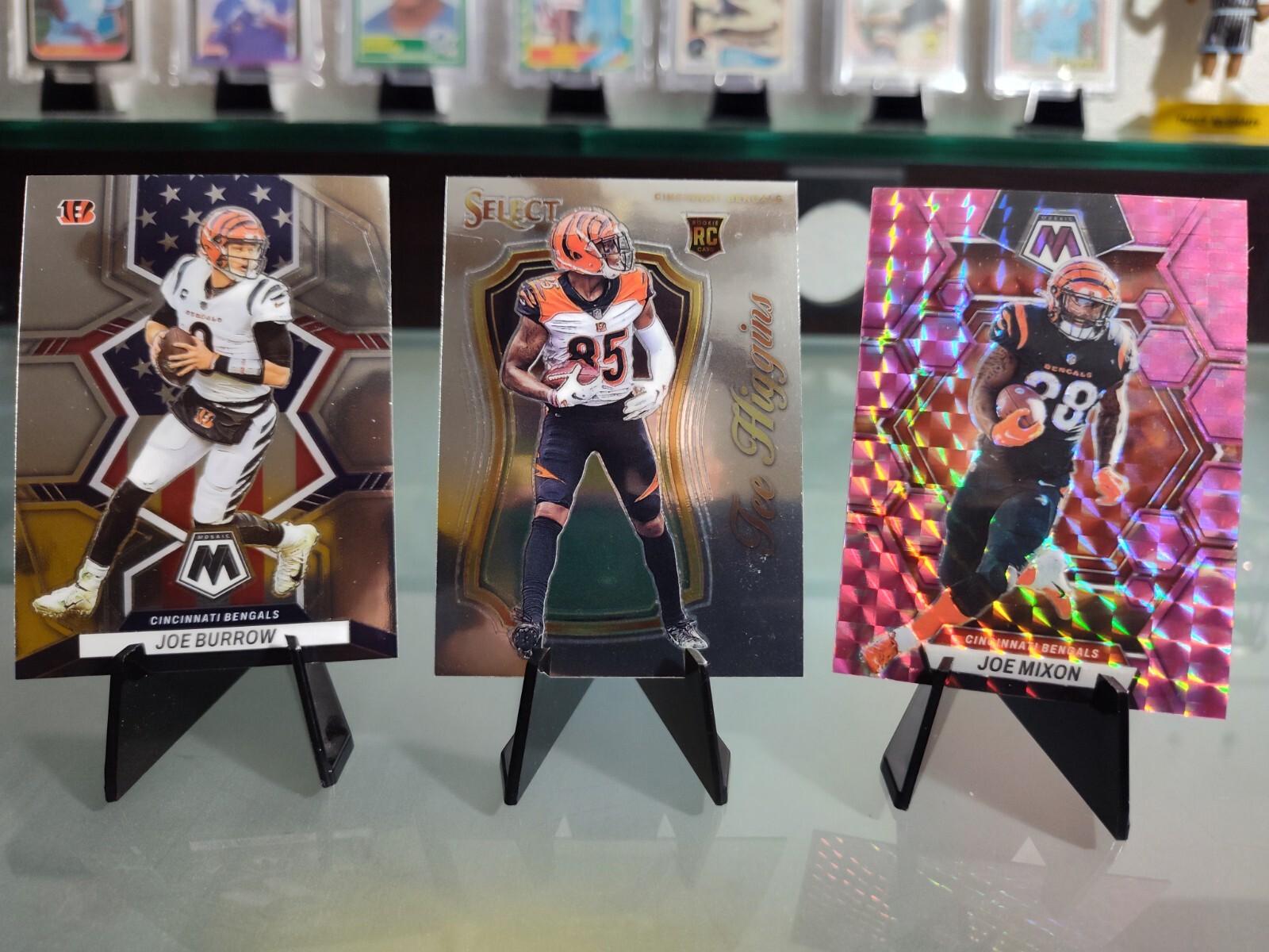 2020 Panini Select Football Tee Higgins Certified #SCR-13 Bengals + bonus cards 