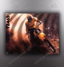 VINTAGE YAMAHA YZ465 MOTORCYCLE BANNER
