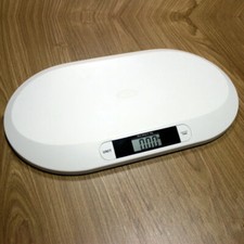 44Ibs Electronic Digital Baby Infant Scale LCD Display ABS Weight Grow Baby Pet