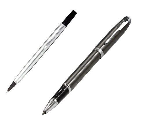 Parker 100 Rollerball Pen Cobalt Black & Gold New In Box | eBay