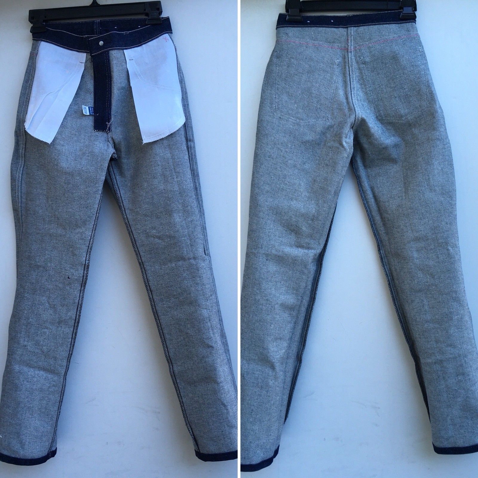 Vintage Jeans Made In America Talon 42 Zipper 25 … - image 11