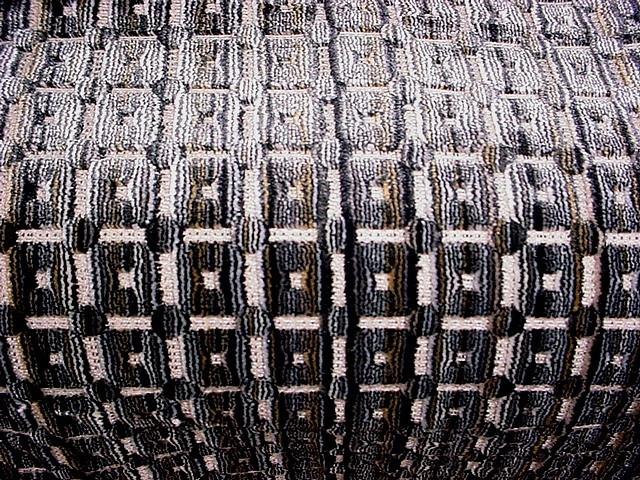 16-3/8 Groundworks GWF-3703 Menger Velvet Black Square Upholstery Fabric - Image 3 of 4