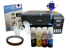 Sublimate Ready Sublimation Printer Heat Transfer Ceramic Mug T-shirt NEW