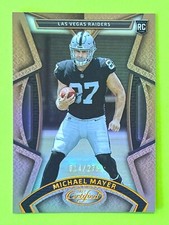 2023 Panini Certified Michael Mayer RC #/275 Las Vegas Raiders Notre Dame