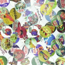 Lot of 50 Pogs Pepsi Cola from 1995 PepsiCo Cap Metro Milk Caps, NJ Made in USA