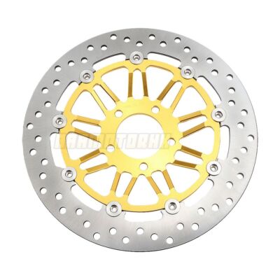 Front Right Brake Rotor Disc For SUZUKI TV250 Wolf Gold