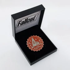 Fallout 4 76 Nuka Cola Thirst Comes First Bottle & Cappy Cap Coin Figure Token