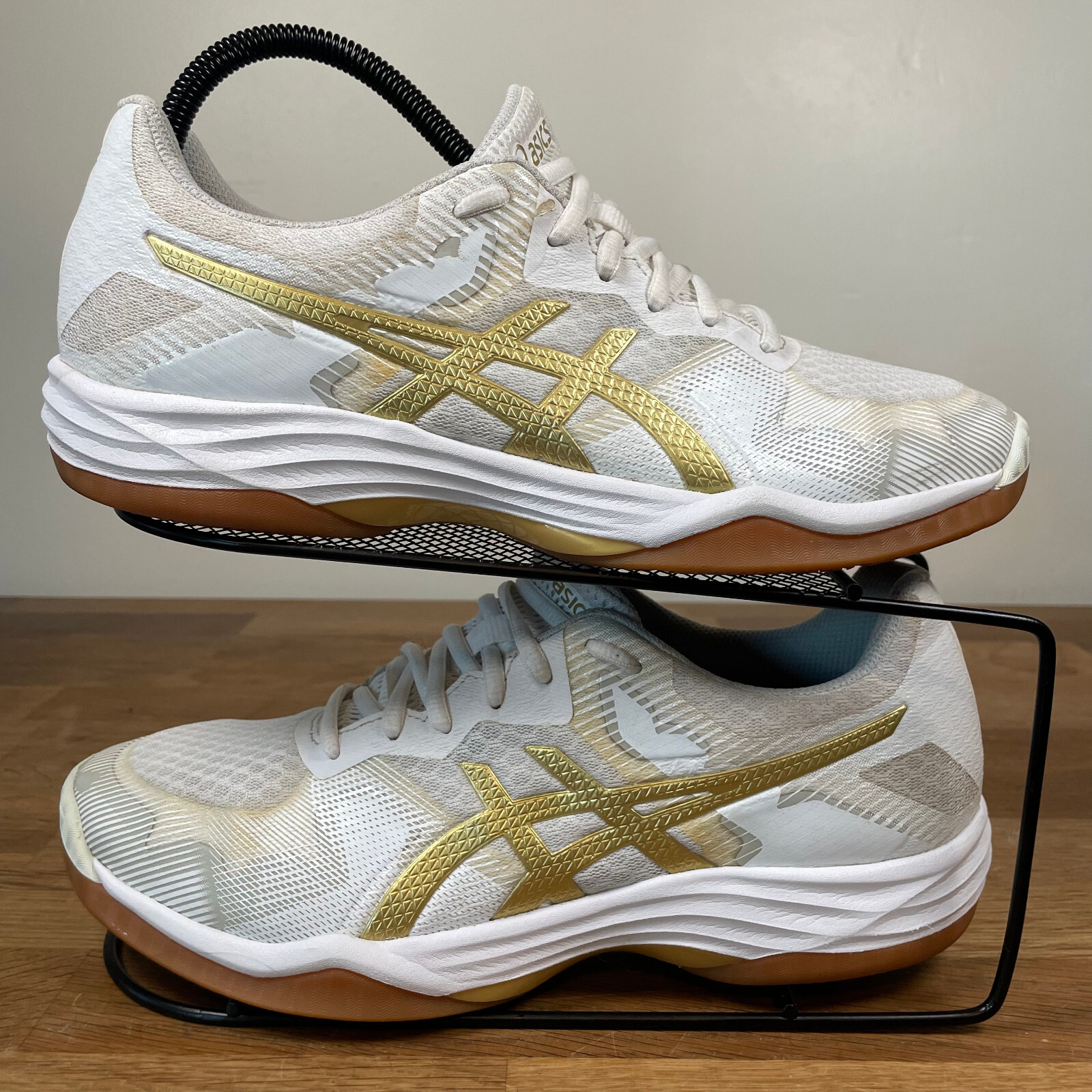 Asics Sneakers Asics Volleyball Shoes Womens Yellow ASICS Gel