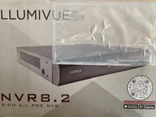 Illumivue NVR8.2 8-Channel Standard PoE NVR with Advanced Analytics (NEW)