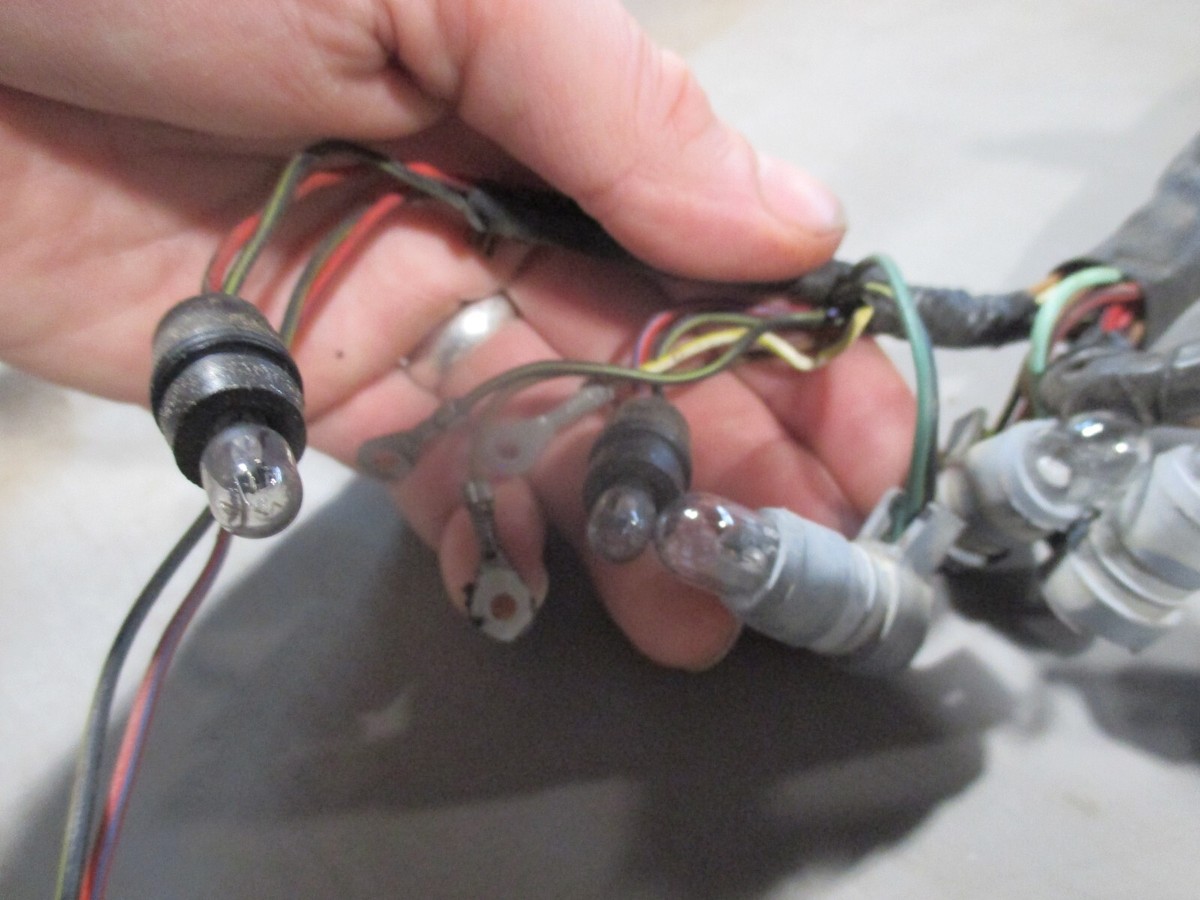 Meter Socket Wire Harness Fits: Kawasaki 84-86 ZX900 86-87