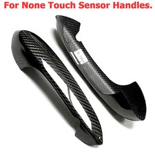 Gloss Real Dry Carbon Fiber Door Handle Cover Fits 21-24 G29 G22 M4 430i Z4