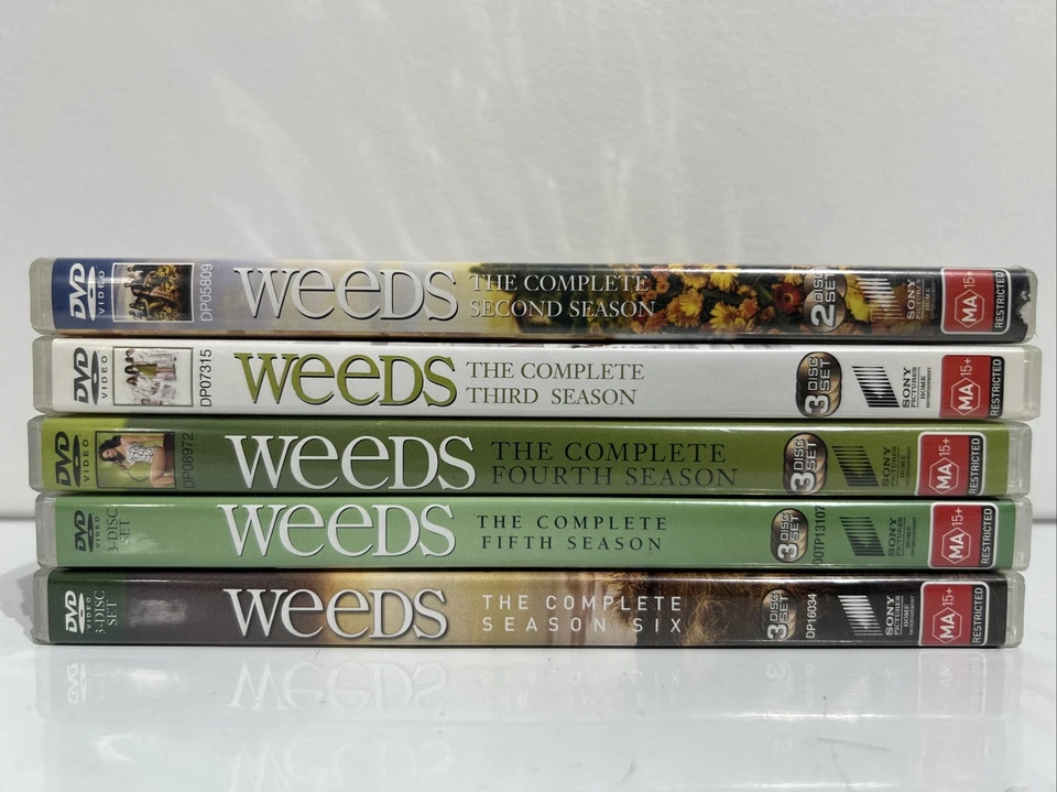 Weeds Complete Seasons 2,3,4,5 & 6  DVD Bundle Region 4 - TV Drama Comedy - Image 3 of 4