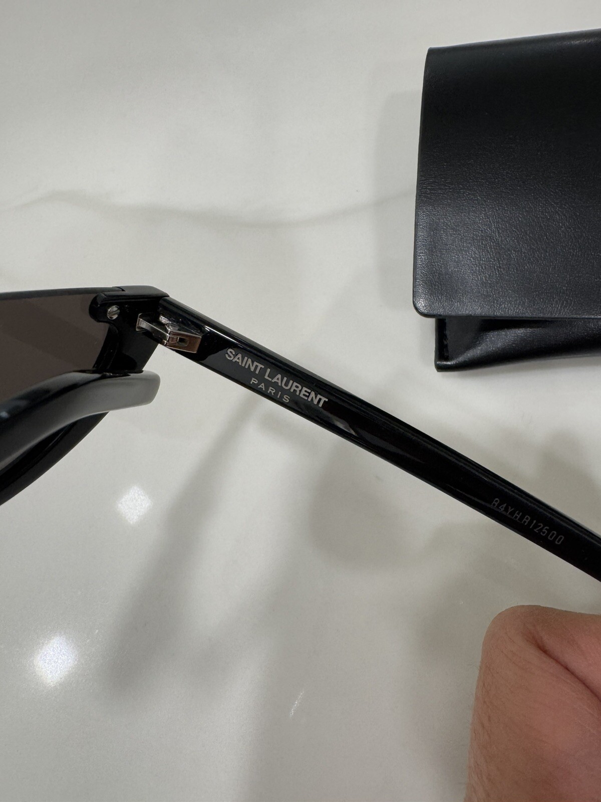 Occhiali da sole SAINT LAURENT EYEWEAR occhio di gatto acetato pagati $500