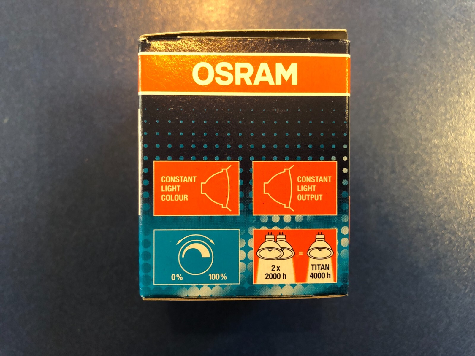 OSRAM HALOGENLAMPE DECOSTAR 51 TITAN 12V 20W GU5,3 46860 10° DIMMBAR!!!