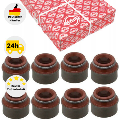 8x ELRING 553.190 Ventilschaftdichtung 8mm für Audi BMW Fiat Opel Seat Volvo VW