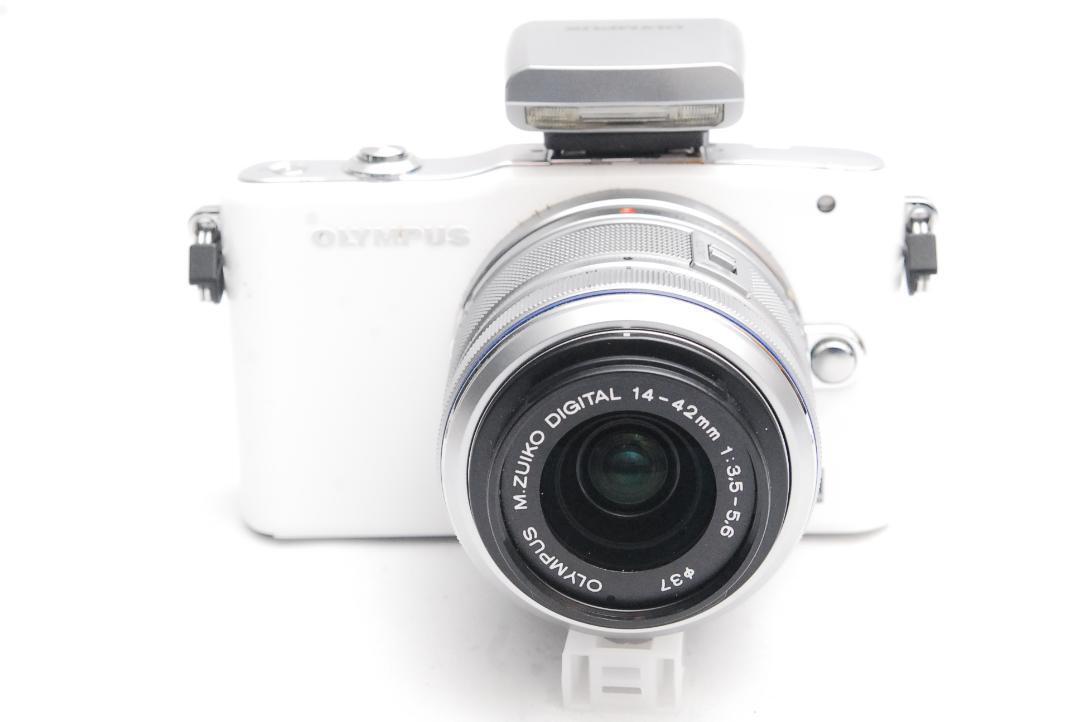 OLYMPUS PEN Mini E-PM1 12.3MP Digital Camera M.ZUIKO DIGITAL
