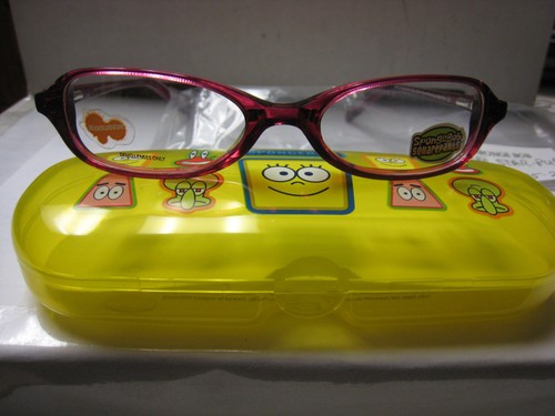 NICKELODEON NIC SPONGE BOB Style SEA STAR in PURPLE  47-16-125  Eyeglass Frames 