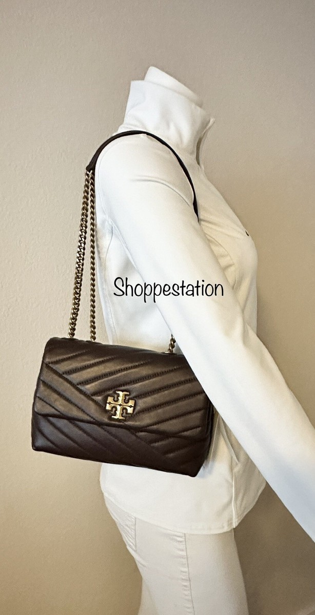 Tory Burch Kira Chevron Small Convertible Shoulder Bag