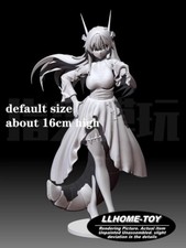 Anime tania bella ragazza drago che cammina resina stampa 3D GK kit figura non dipinta