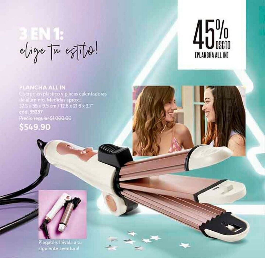 Cabello Cyzone Rizadora En Cyzone Plancha Rizadora Plancha Glam