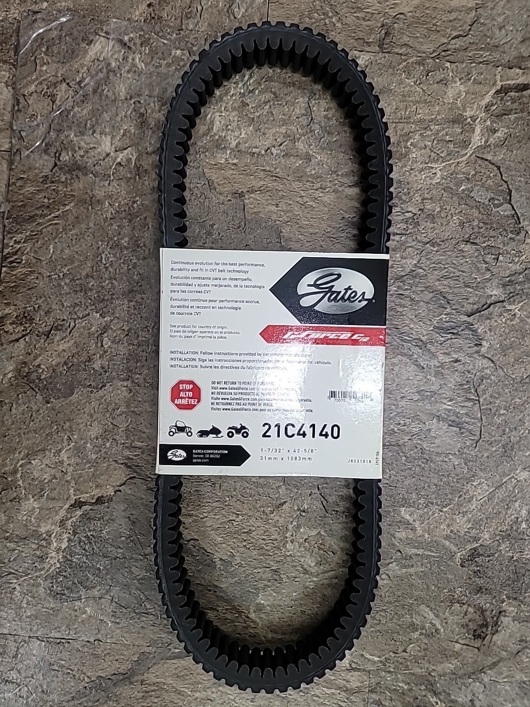 Gates 21C4140 GForce C12 Drive Belt for sale online eBay