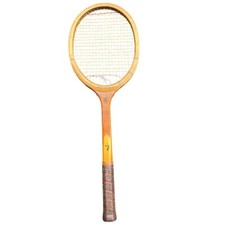 Vintage Tennis Racket Futabaya Tennis Racket Old Sports Rare Wood Face Rally.