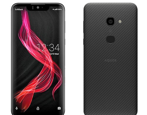 SHARP SIM-FREE smartphone AQUOS sense6 SH-54B Black RAM4GB/ROM64GB