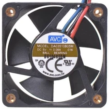 NEW AVC DA03510B05M DC 5V 0.08A 3-Pin 35x35x10mm Quiet Cooling Fan