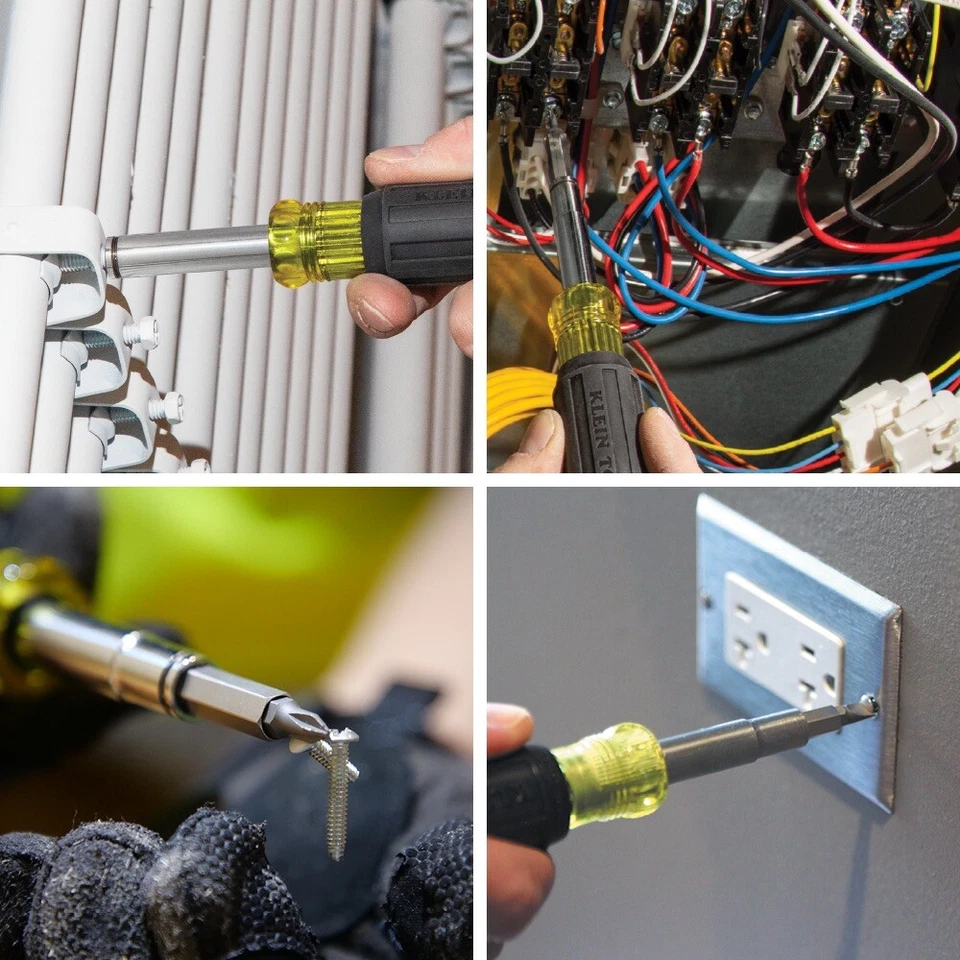 Klein Tools 32500MAG Magnetic Multi-Bit Driver / Nut Driver, 11-in-1 Multi-Tool - Image 2 of 4