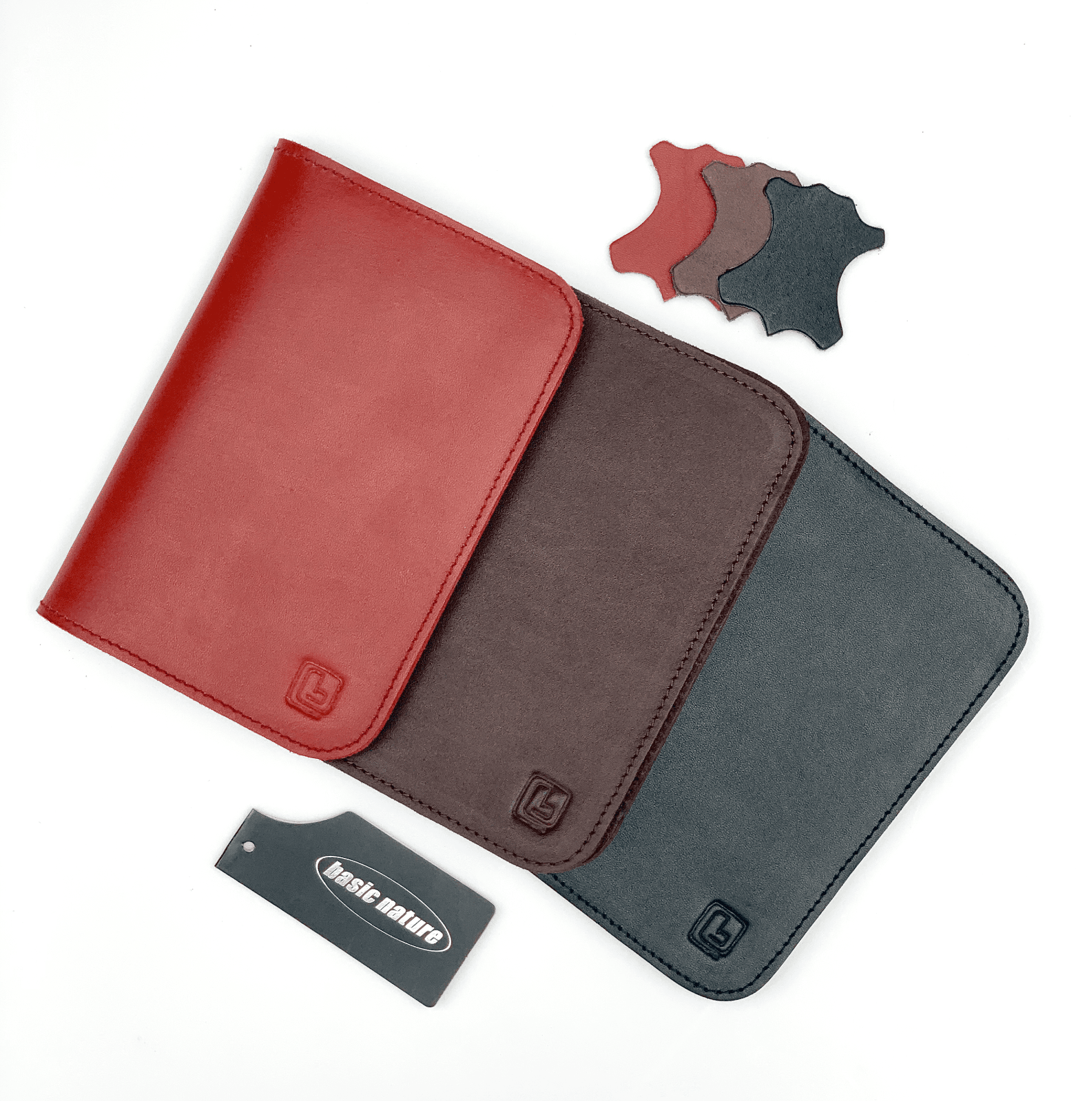 Leather Passport Holder with ID and Credit Card Pockets for Travel  -image