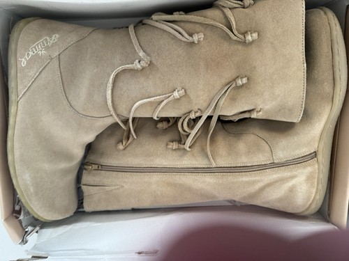 BOTAS DE GAMUZA ANIMAL TEASE DAMAS NUEVAS CON BORLAS UK 6 Botas de Calidad L@@k!! - Imagen 15 de 18