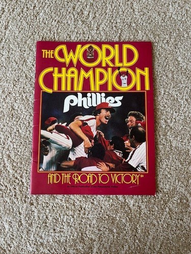 Philadelphia Phillies The 1980 World Champion Offical Publication