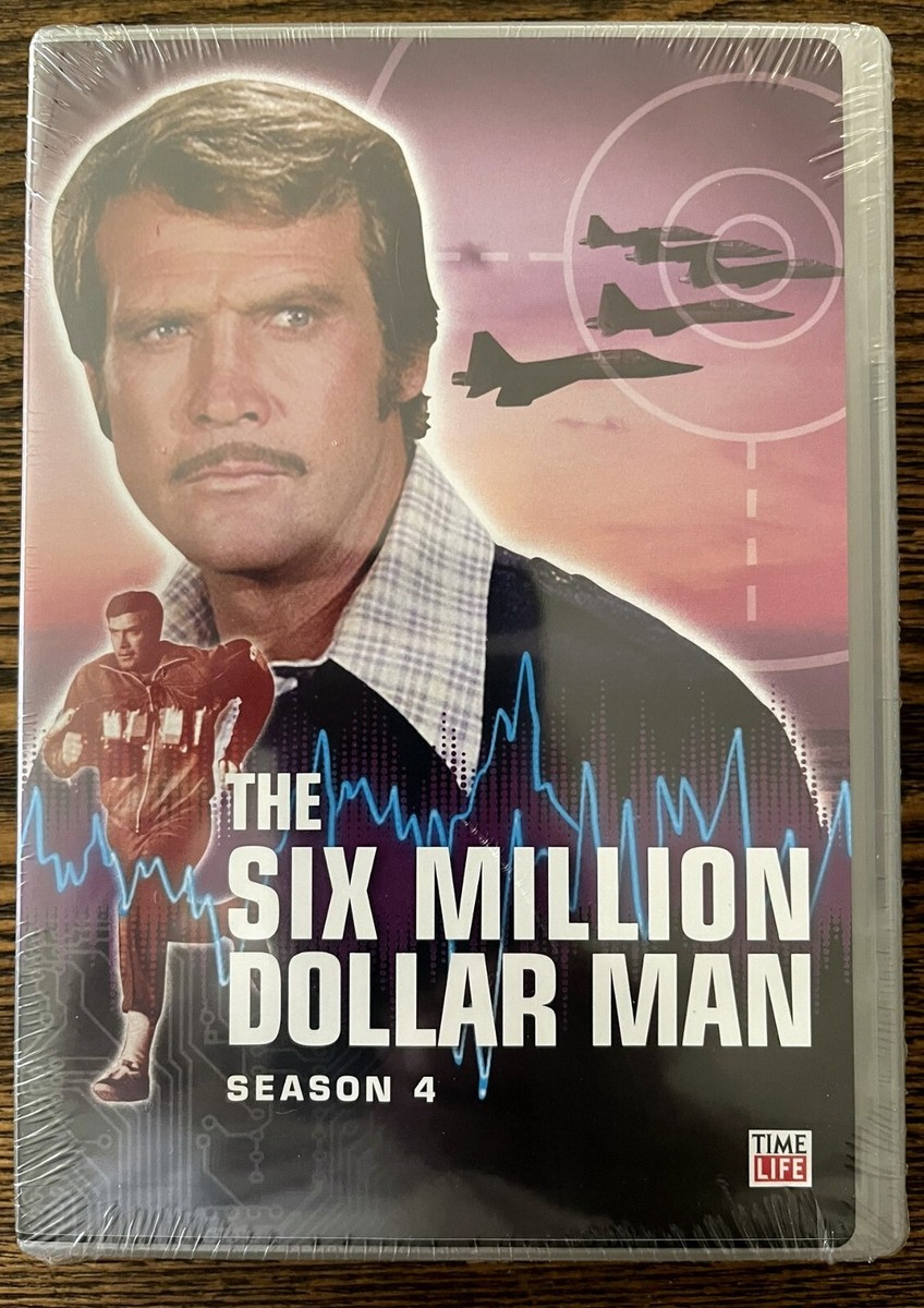 Six Million Dollar Man Complete Season Four 4 Lee Majors Sealed | eBay