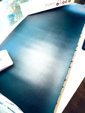 Leather Desk Office Home Mat Pad Blotter Non-Slip 15 3/4 x 31 1/2