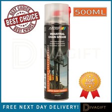 MOTIP INDUSTRIAL CHAIN GREASE 500ML SUPER TACKY FORMULA FOR LUBRICATION NEW