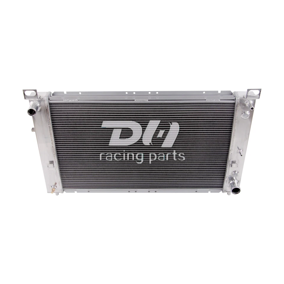 Aluminum Radiator For 1999-2013 Chevy Silverado 1500 2500 GMC Sierra 1500 V6 V8 - Image 2 of 4