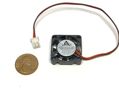 1 GDT mini Cooler 12V 2pin 2510 25x25x10mm DC Cooling Fan micro brushless wd c7