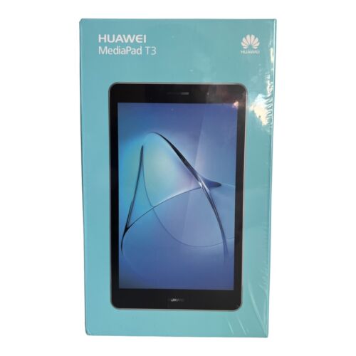 Huawei Mediapad T3 KOB-W09 Wi-Fi 16GB Android Space Grey 8" Tablet Boxed Sealed - Picture 1 of 8