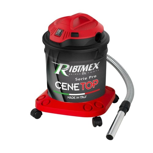 Bidone Aspiracenere elettrico Ribimex CeneTop 1000W aspira cenere camini e  stufe | eBay
