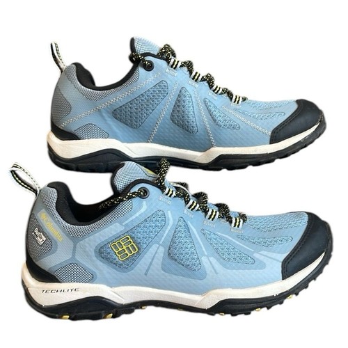 Columbia Hiking Shoes Women’s 6.5 Blue Grove Heights Outdry Waterproof Trail