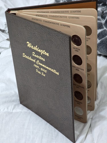 Washington Statehood Commemorative Quarters Complete Set 1999-2008 Uncirculated - Picture 2 of 6