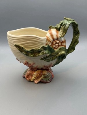 Fitz & Floyd Classics Oceana Nautilus Shell Pitcher Creamer