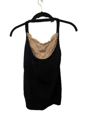 Vintage Bebe Charm Tuxedo Halter Top