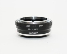 K F CANON FD Mount SONY NEX E Mount Adapter fd nex KFNEX with bonus lens cloth